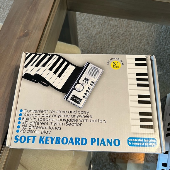 Other - Electronic soft rollable keyboard piano
